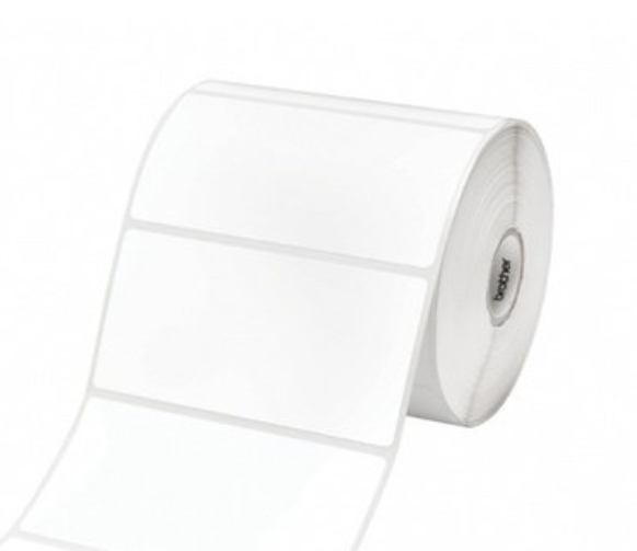 Caixa de 8 rolos de etiquetas térmica protegidas. Cada rolo contém 1.000 etiquetas de 60mm x40mm 