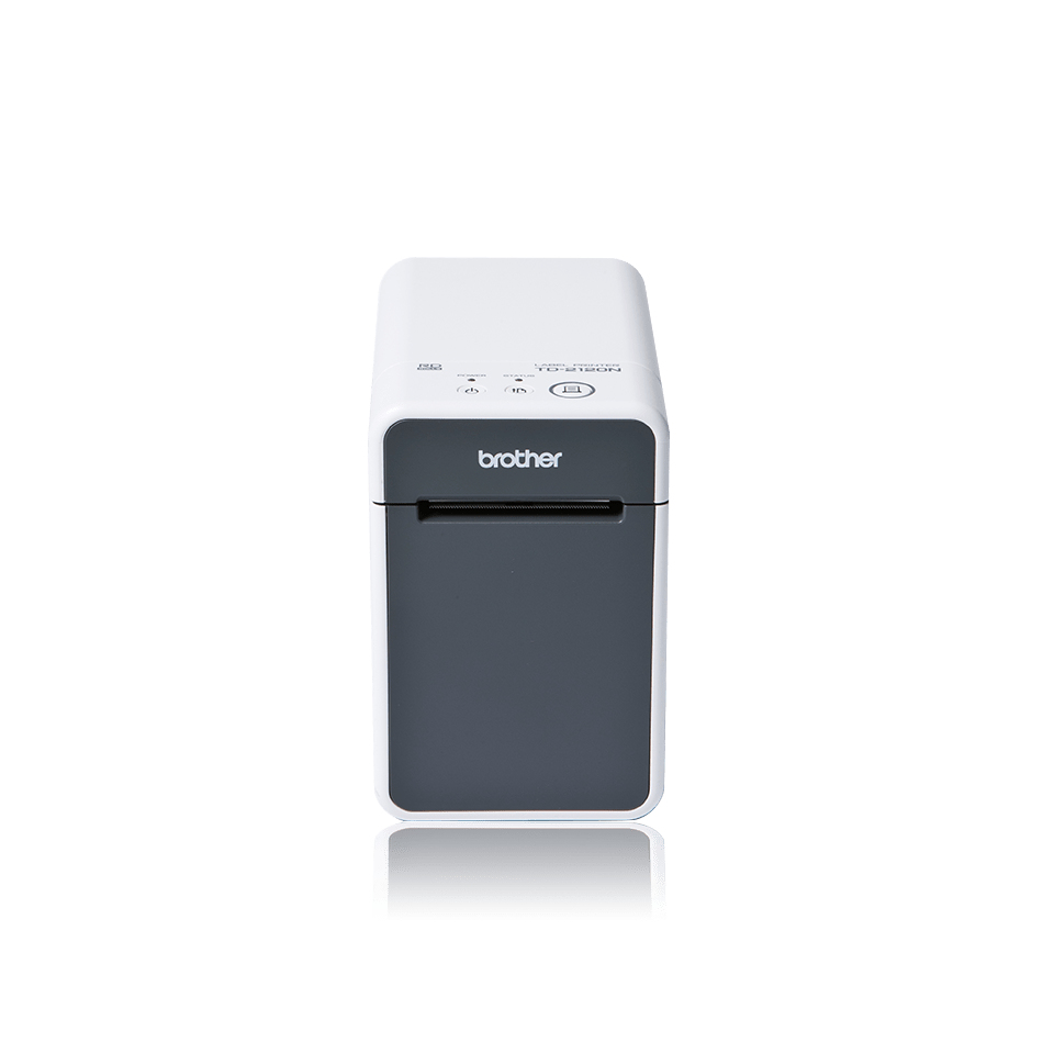 TD2125N - Impressora de etiquetas e talões de secretária para uso profissional, Tecnologia térmica direta, Largura de impressão até 63 mm, Velocidade 152,4 mm/seg., 203ppp, Conexão USB, série e Ethernet  