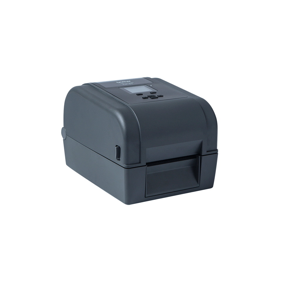 TD-4750TNWBR - Impressora de etiquetas e talões de transferência térmica e tecnologia térmica direta para uso comercial com visor LCD a cores, conexão USB, USB Host, placa de rede, WiFi e Bluetooth. Com tecnologia RFID e uma resolução de 300 ppp 