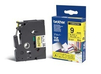 Fita Laminada de 9 mm - Amarelo / Preto, para P-To
