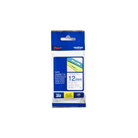 Fita laminada - Texto azul sobre fundo branco, Lar