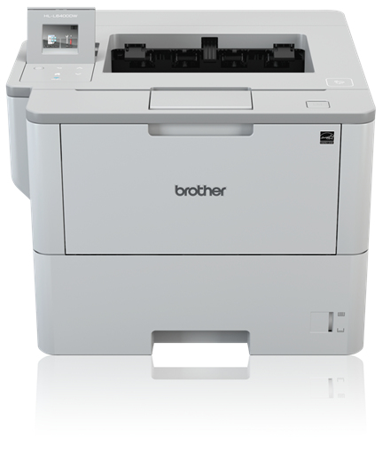 HL-L6400DW - Impressora laser monocromática de alta produtividade, Bandeja 520 folhas, Velocidade 50 ppm, Conexão móvel 