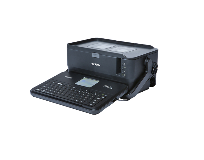 PT-D800W - Rotuladora eletrónica profissional com ligação a PC e WiFi e teclado amovível, Larguras de fita: 3,5 / 6 / 9 / 12 / 18 / 24 / 36mm, Corte de fita automático, Teclado QWERTY, amovível, Adaptador CA, Conexão a PC, WiFi 