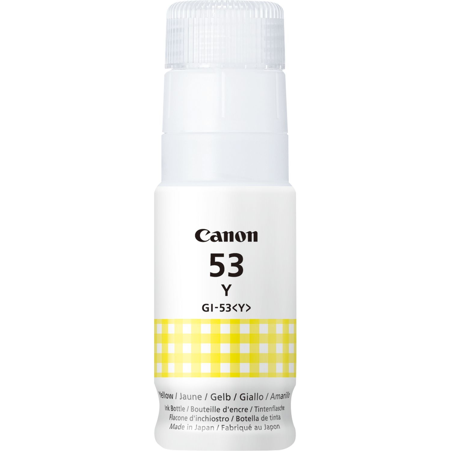 GI-53 Y - Yellow Ink Bottle - Compativel com Maxify G550, G650 