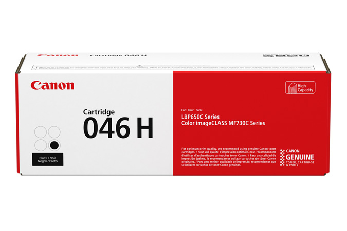 046 H BK - Cartridge para Série LBP650, 6.300 pág. 
