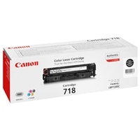 718 BK - Cartridge Preta para LBP7200Cdn 