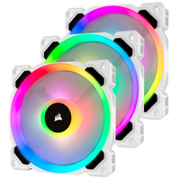LL Series, LL120 RGB White, 120MM Dual Light LOOP 