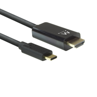 Cabo de conversão USB-C para HDMI macho 4K/60Hz, 2