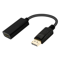 Adaptador DisplayPort - HDMI tipo A, M/F, 0.15m, D