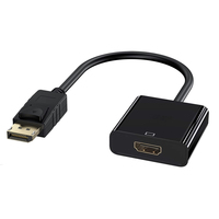 Adaptador DisplayPort - HDMI tipo A, M/F, 0.15m,w/