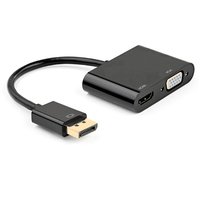 Adaptador DisplayPort - HDMI 4K e VGA FHD, M/F, 0.