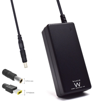 Carregador de portátil 65W para Lenovo, 2 pontas 