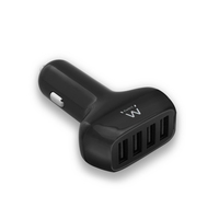 Carregador de Isqueiro USB de 4 Portas 9.6A 
