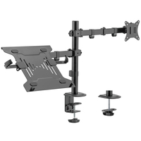 Suporte de Mesa para 1 Monitor com suporte para po