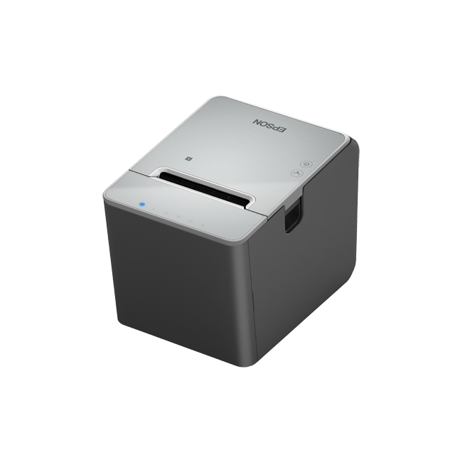 TM-L100 (101) - Impressora térmica de etiquetas, USB + Ethernet + Serial, Black, PS, EU, Liner-Free 