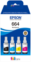 664 EcoTank 4-colour Multipack 