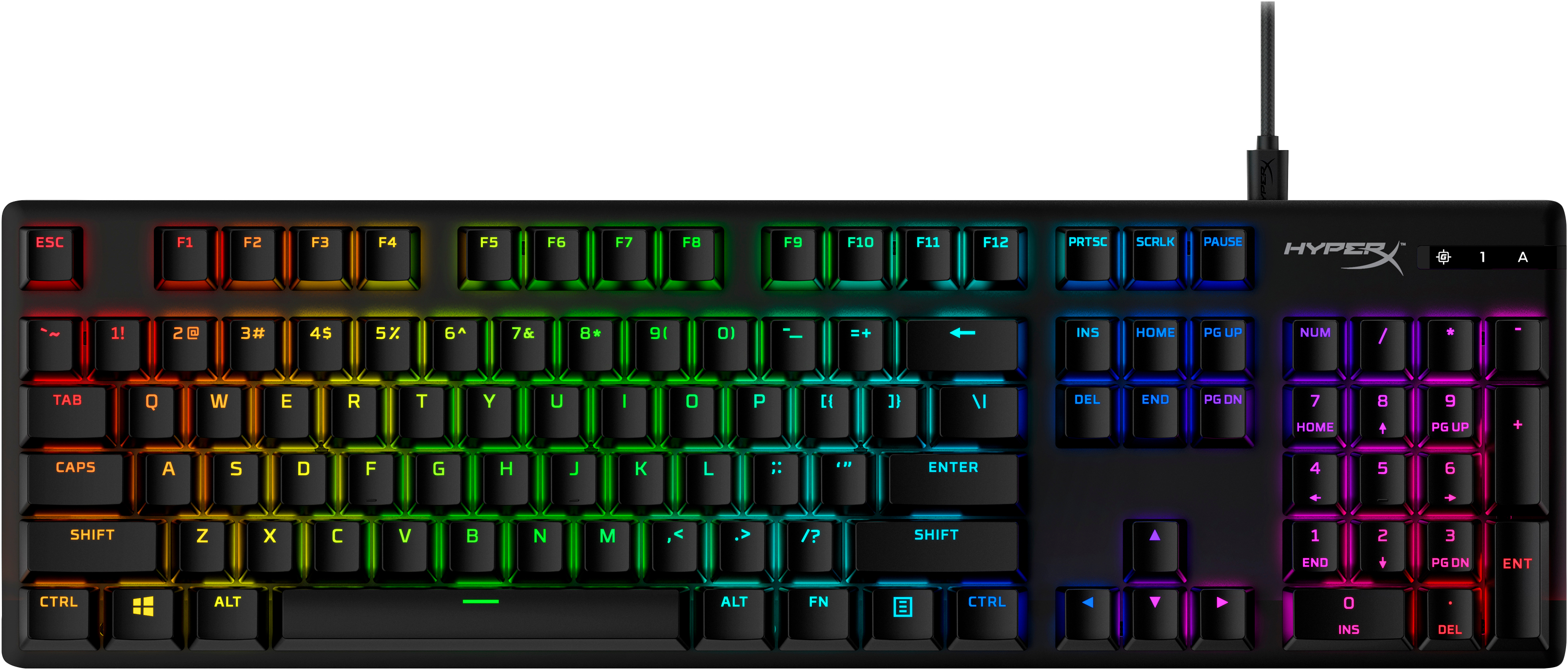 HyperX BLK PBT KCPS Full Key Set 