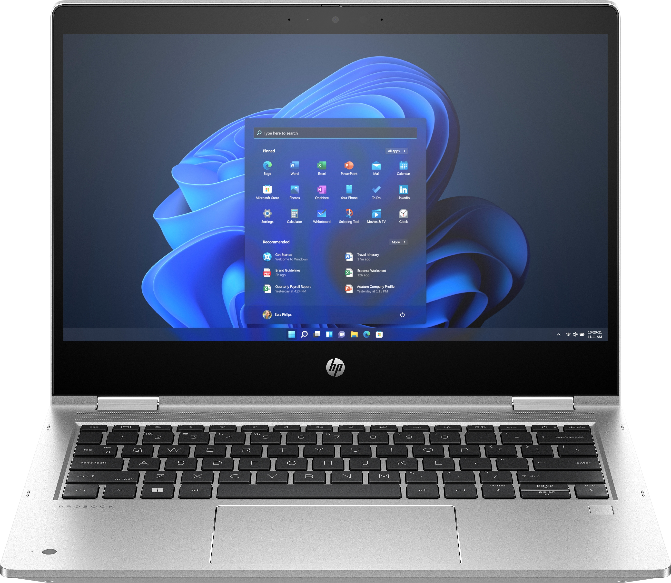 Pro x360 435 G10 - AMD R3-7330U, 8GB DDR4, 256GB SSD, 13.3" FHD BV LED UWVA TS, UMA, Windows 11 Pro 64