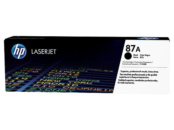 HP 87A  Black Original LaserJet Toner Cartridge (CF287A) 