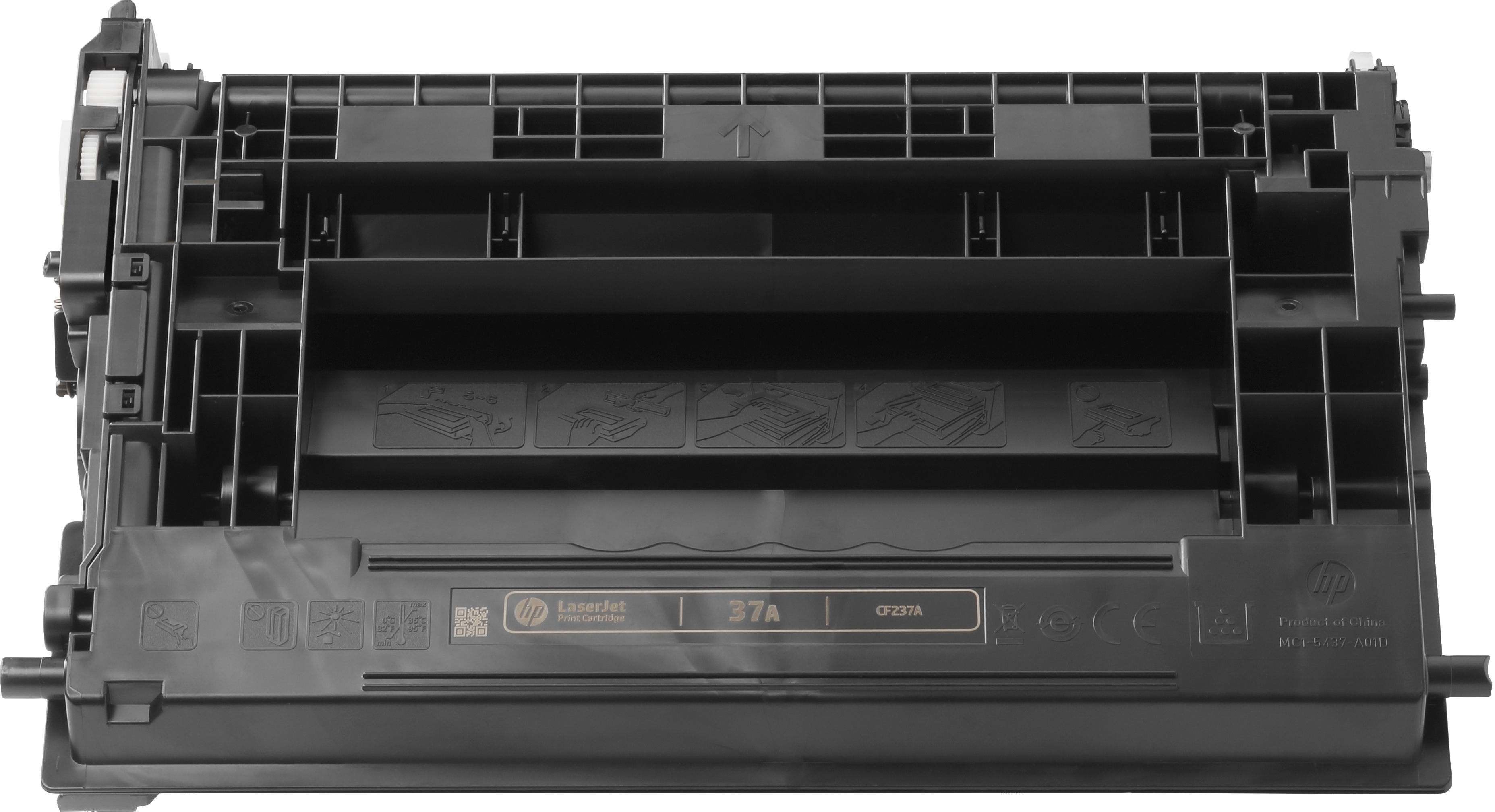 HP 37A Black Original LaserJet Toner Cartridge (CF237A) 