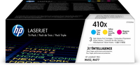 HP 410X 3-pack High Yield Cyan/Magenta/Yellow Orig