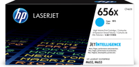 HP 656X High Yield Cyan Original LaserJet Toner Ca