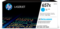 HP 657X High Yield Cyan Original LaserJet Toner Ca