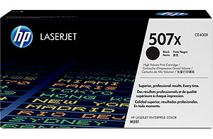 HP 507X Black LaserJet Toner Cartridge 