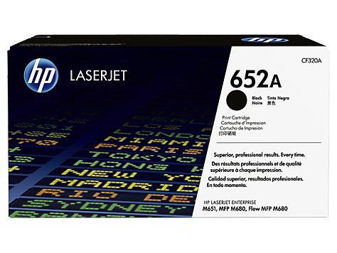 HP 652A Black Original LaserJet Toner Cartridge 