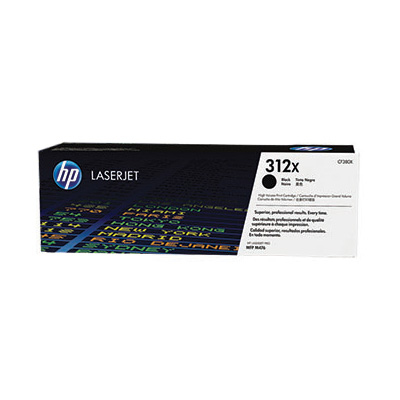 HP 312X Black LaserJet Toner Cartridge (CF380X) 