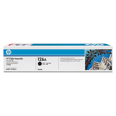 HP 126A Black LaserJet Print Cartridge 