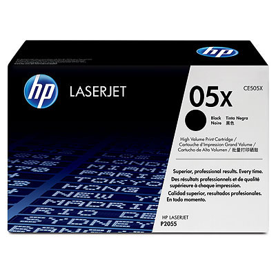 HP LaserJet CE505X Dual Pack Black Print Cartridges 
