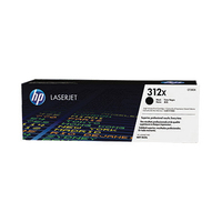 HP 312X Black LaserJet Toner Cartridge (CF380X) 