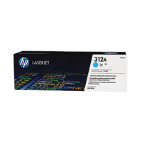 HP 312A Cyan LaserJet Toner Cartridge (CF381A) 