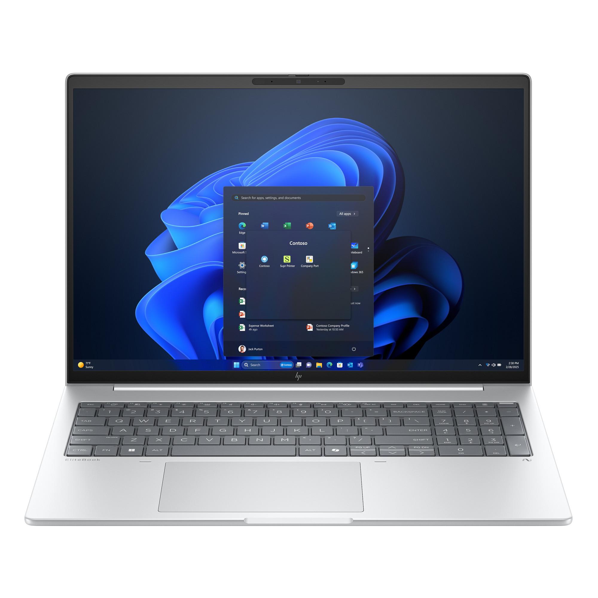 Elite Book 8G1I16 - Intel Core Ultra 7 258V, 16" WUXGA, 32GB LPDD5X, 1TB SSD PCIe NVMe, Windows 11 Po  - válido p unid pré estabelecidas e faturadas até nova comunicação da marca ou fim de stock