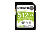 SD Card XC 512GB Canvas Select Plus 100R C10 UHS-I
