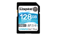 SDXC card 128GB Canvas Go Plus 170R C10 UHS-I U3 V