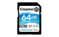 SDXC card 64GB Canvas Go Plus 170R C10 UHS-I U3 V3
