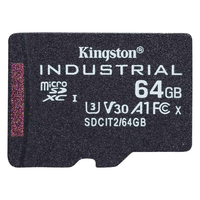Micro SDHC 64GB Industrial C10 A1 pSLC Card Single
