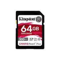 SDXC Card 64GB Canvas React Plus UHS-II 300R/260W 