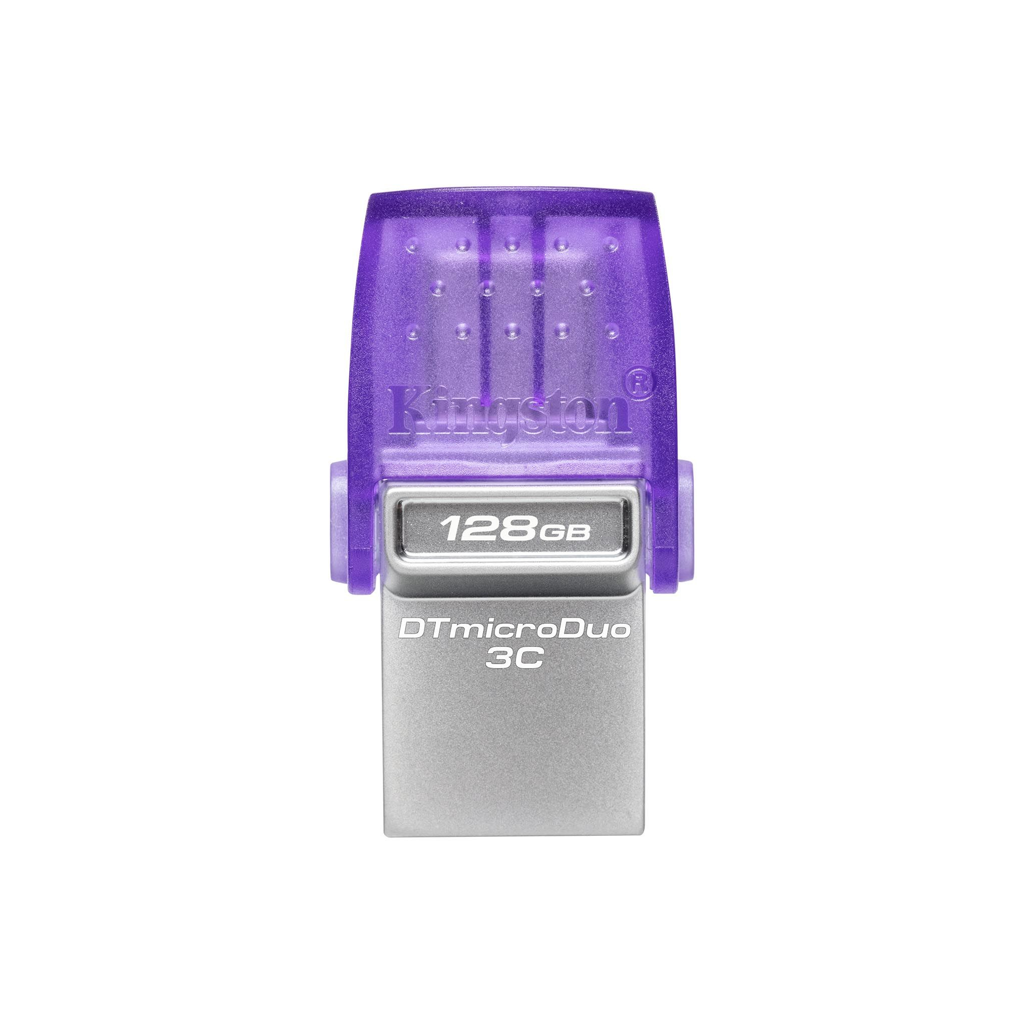 Pen Drive 128GB DataTraveler MicroDuo 3C 200MB/S DUAL USB-A + USB-C 