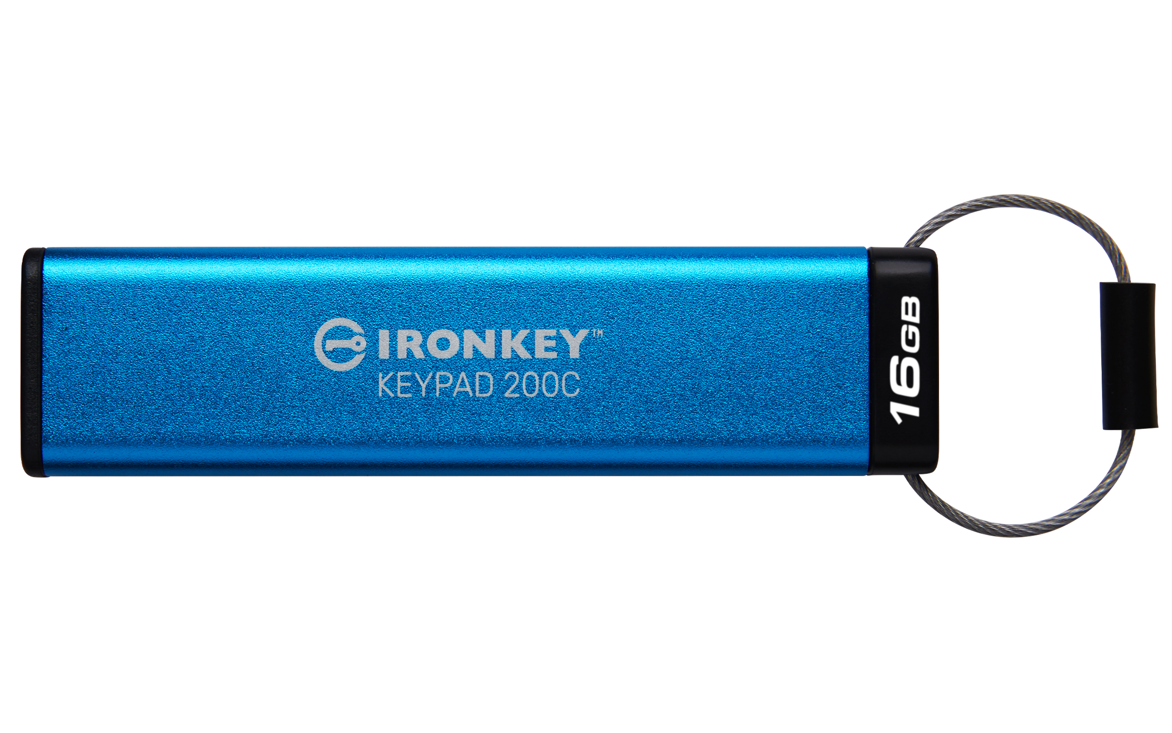 16GB USB-C IronKey Keypad 200C, FIPS 140-3 Lvl 3 (Pending) AES-256 