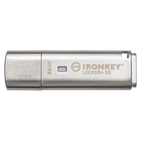 32GB IronKey Locker PLUS 50 AES Encrypted, USB to 