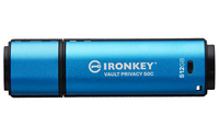 512GB USB-C IronKey Vault Privacy 50C AES-256 Encr