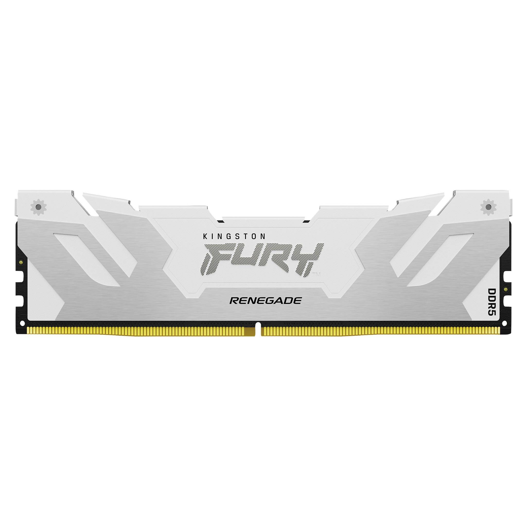 16GB 7200MT/s DDR5 CL38 DIMM FURY Renegade White XMP 