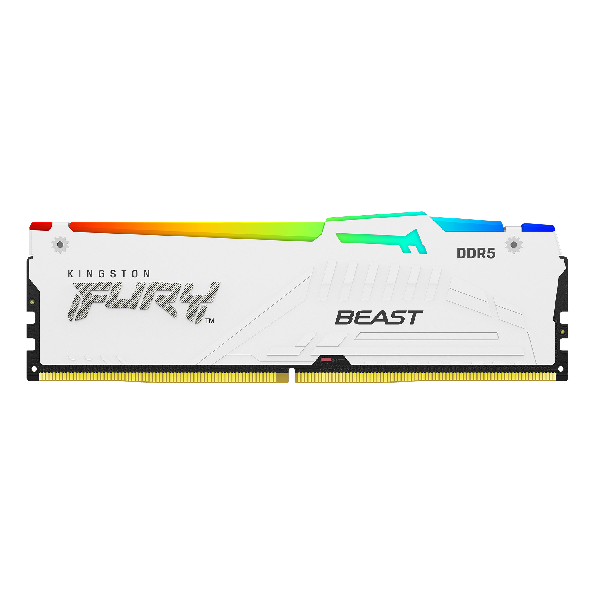 16GB 5200MT/s DDR5 CL40 DIMM FURY Beast White RGB XMP 