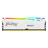 32GB 6000MT/s DDR5 CL36 DIMM FURY Beast White RGB 