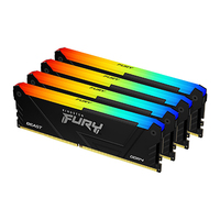 64GB 3200MT/s DDR4 CL16 DIMM (Kit of 4) 1Gx8 FURY 