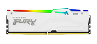 16GB 6000MT/s DDR5 CL40 DIMM FURY Beast White RGB 
