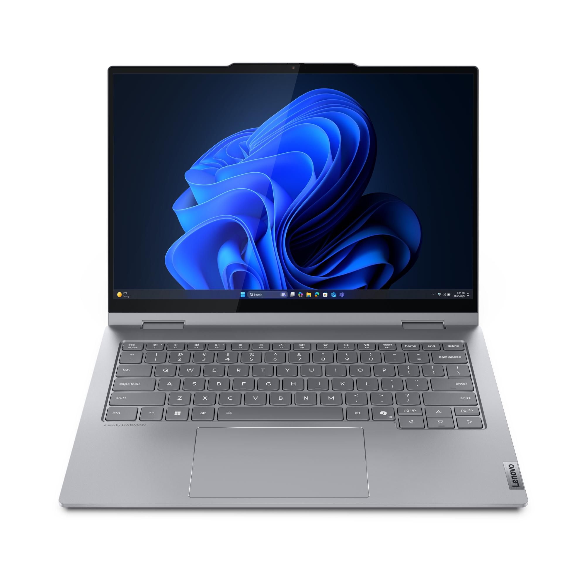 Lenovo ThinkBook 14 2-in-1 G5 IAU, Intel Ultra 7 255U, 14" WUXGA Touc, 32.0GB, 512GB SSD M.2 2242, BT 5.1 or above,Wi-Fi 6E 2x2 AX, FPR, 1080P FHD IR, 4 Cell Li-Pol 60Wh, 65W, 1YR Premier NBD, Backlit, Luna Grey-Portuguese,  W11P64 POR/ENG > Quanto mais c